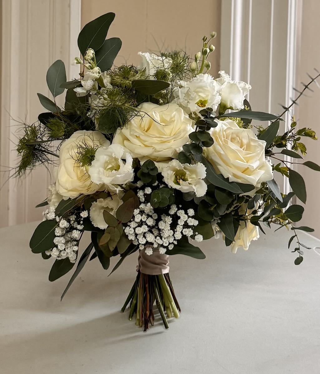 wedding garden white